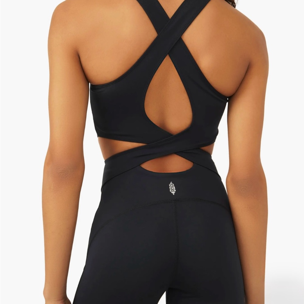 Free People movement Black Women's Active jumpsuit